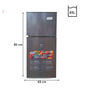 SMART TECHNOLOGY REFRIGERATEUR 2 BATTANTS - STR-99H - 85 L-GRIS - 12 MOIS DE GARANTIE SMART TECHNOLOGY