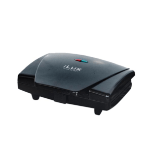 SANDWICH MAKER 2 PLAQUES DE GRILL ANTI-ADHESIVES ILUX