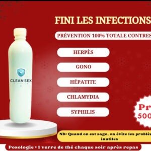 Clean Sex remède bio 100% efficace prévention infection