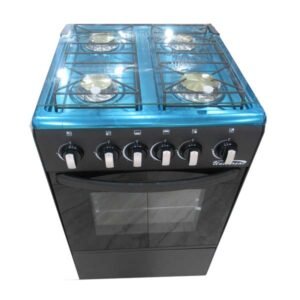 BB-36N NOIR- CUISINIERE UNIVERSAL 4 FEUX NOIR