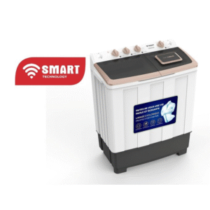 MACHINE A LAVER AVEC ESSORAGE 2 EN 1 SEMI-AUTO 10KG SMART STMLS-10H SMART TECHNOLOGY Référence : STMLS-10H